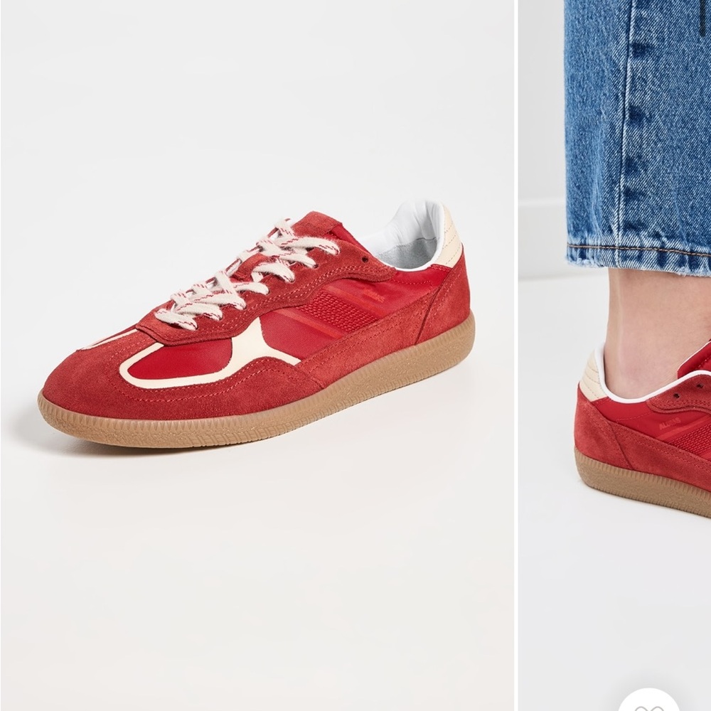 Alohas rife sheen leather sneakers